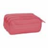 Big Triple Pencil Case Safta Basic Marsala - Image 3