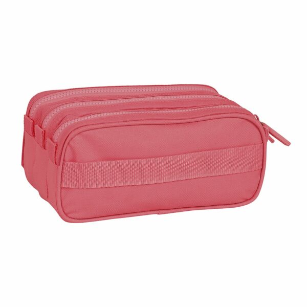Big Triple Pencil Case Safta Basic Marsala - Image 3
