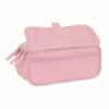 Triple Pencil Case Safta Basic Pink - Image 5