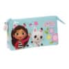 Triple Pencil Case Gabby's Dollhouse