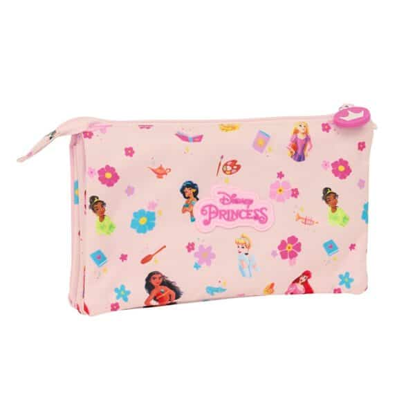 Triple Pencil Case Disney Princess Summer - Image 3