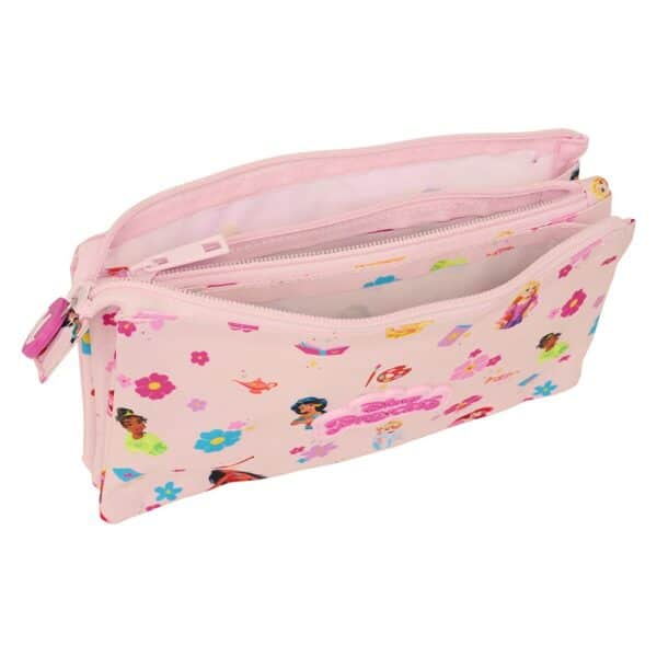 Triple Pencil Case Disney Princess Summer - Image 4