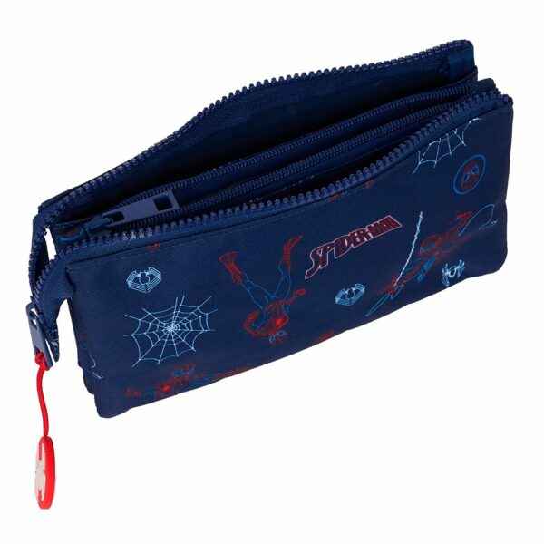 Triple Pencil Case Spider-man "Neon" - Image 4