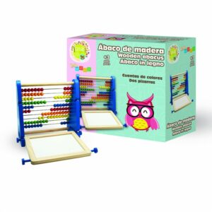 Wooden Abacus with Blackboard