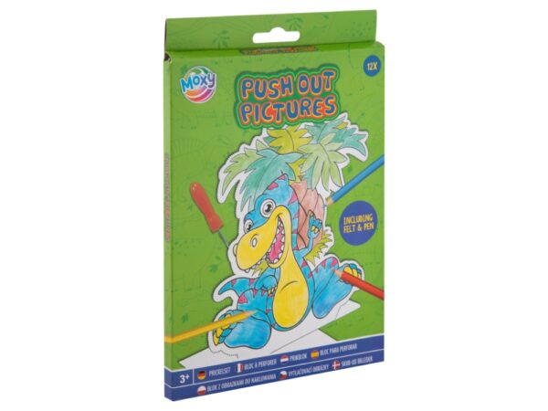 Push-out Pictures, 12 Sheets - Image 3