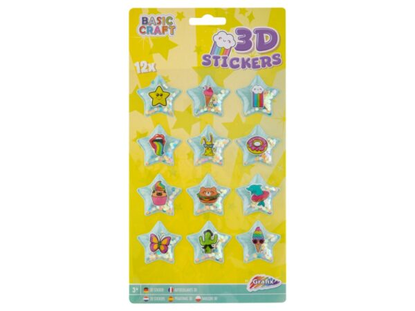 3D Stickers With Glitters - Image 3