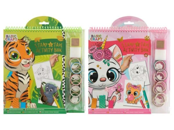 Stamp And Tape Activity Book