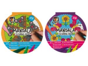 Mandala Colouring Book 25 Sheets