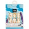 6 A4 Glitter Paper Colouring Sheets - Image 6