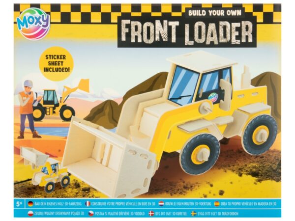 Build Your Own Wooden 3D Vehicle + Stickers - Image 4