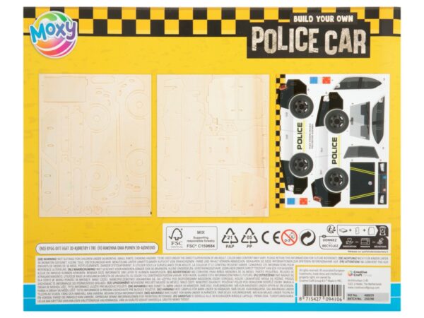 Build Your Own Wooden 3D Vehicle + Stickers - Image 6