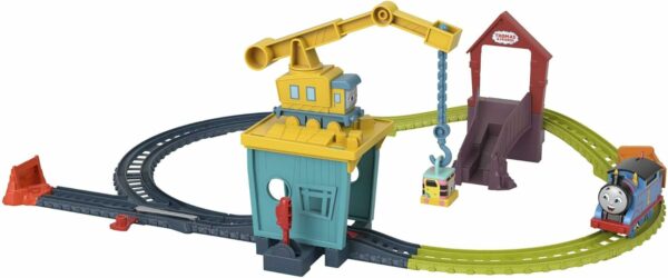 Thomas And Friends Train Set With Carly The Crane Sandy And Motorized Thomas, Fix ‘Em Up Friends - Image 4