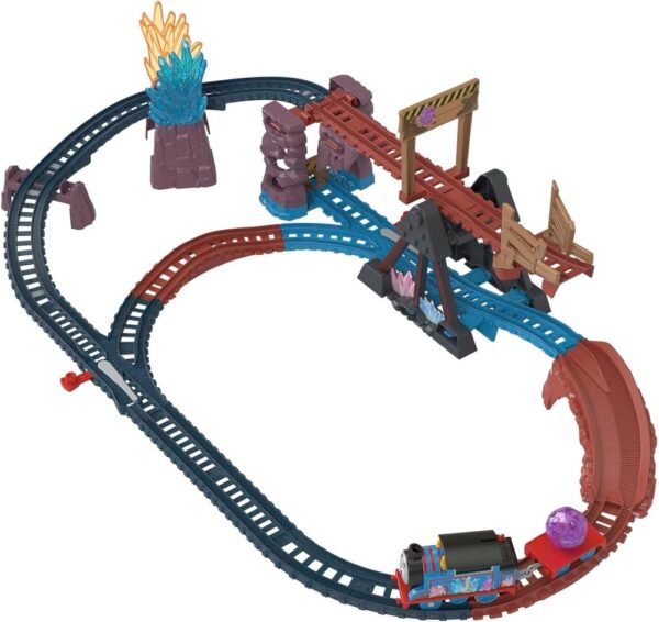 Thomas & Friends Crystal Caves Adventure Set With Motorized Thomas Train & 8 Ft Of Track - Image 2