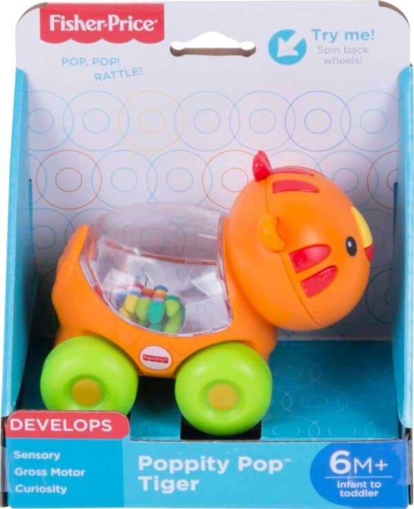 Fisher-Price Poppity Pop Animal Push-Along Vehicle - Image 3