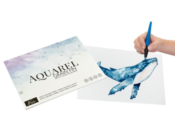 A3 Aquarel Paper Pad, 20 Sheets, 300gsm - Image 2