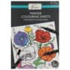16 Marker Colouring Sheets