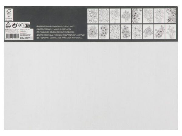 16 Marker Colouring Sheets - Image 2