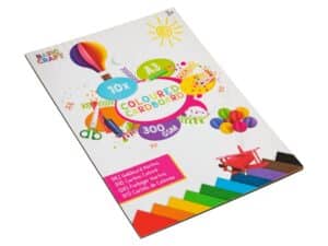 A3 Coloured Cardboard 300gsm, 10 Sheet