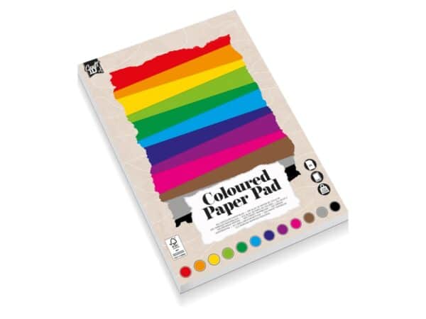 A4 Cardboard Pad, 220gsm, 24 Sheets