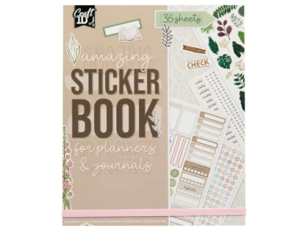 18x22cm Sticker-book, 36 Sheets - Image 2