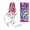 Barbie A Touch of Magic Doll and Accessories, The Glyph with Fantasy Outfit, Pet, Leash and Styling Accessories