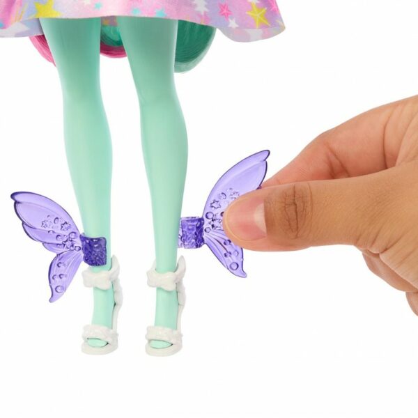 Barbie A Touch of Magic Doll and Accessories, The Glyph with Fantasy Outfit, Pet, Leash and Styling Accessories - Image 4