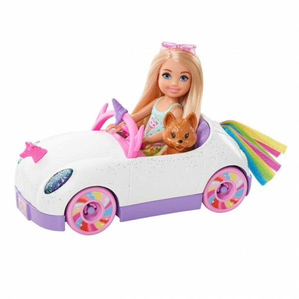 Barbie Chelsea Doll With Car & Mascot - Image 5