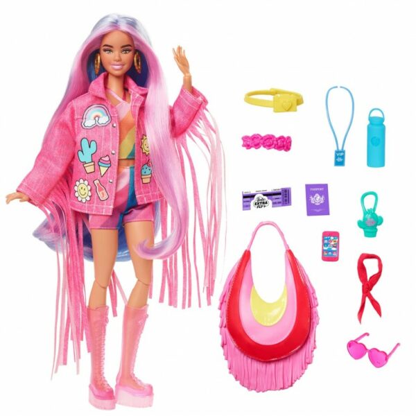 Travel Barbie Doll With Desert Fashion, Barbie Extra Fly - Image 4