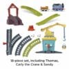 Thomas And Friends Train Set With Carly The Crane Sandy And Motorized Thomas, Fix ‘Em Up Friends - Image 2