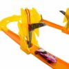 Hot Wheels Track Set With 1 Toy Car, Lightning-themed Track Builder Set - Image 5