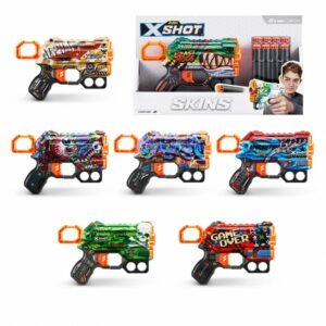X-shot Skins Menace Bulk + 8 Darts