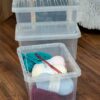 Crystal 11Ltr Plastic Storage Box with Lid - Image 2