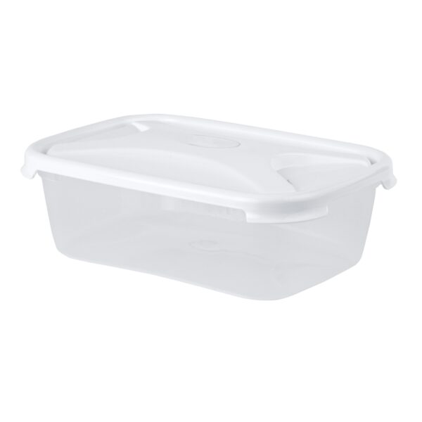 Cuisine 2.7L Rectangular Food Box & Lid Clear/Ice White