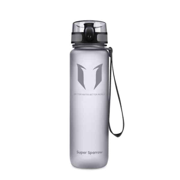 Super Sparrow Tritan Sports Bottle 1000ml Matt Grey