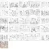 Colouring Book 26x35.5cm, 25 Sheets + sticker - Image 2