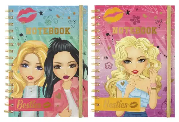 Besties Notebook A5 - 60 Ruled Sheets