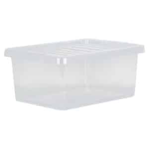 Crystal 14Ltr Plastic Storage Box with Lid