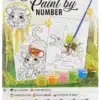 2 pack Paint By Number, A4 size, 6 Paints Included - Image 3