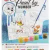 2 pack Paint By Number, A4 size, 6 Paints Included - Image 4