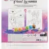 2 pack Paint By Number, A4 size, 6 Paints Included - Image 5