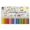 36 Colouring Pencils In Tin Box - Image 2