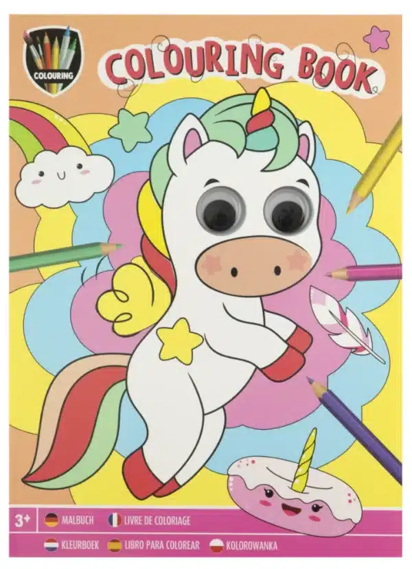 Colouring Book Wobbly Eyes 27x19.5cm, 20 pages - Image 2