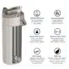 Super Sparrow Stainless Steel Insulated Travel Mug 350ml Beige - Image 2