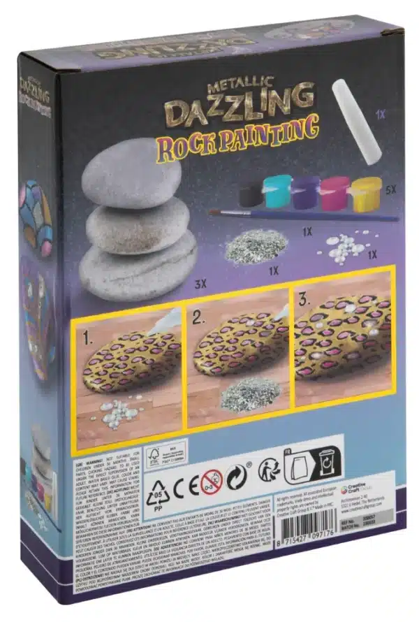 Metallic Dazzling Rock Painting - Image 2