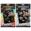 A5 Glitter/Rainbow Scratch Art Kit,