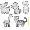 5 Piece Scratch Art Stickers & Scratch Pen - Image 5
