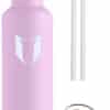 Vacuum Insulated Stainless Steel Water Bottle 1000ml Cherry Blossom