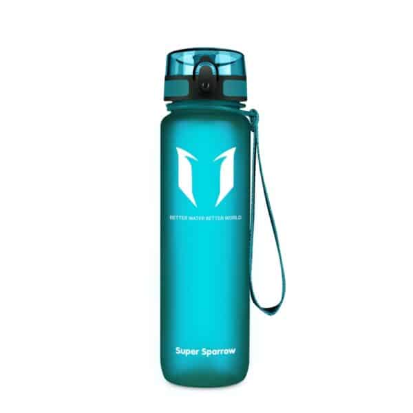 Super Sparrow Tritan Sports Bottle 1000ml Matt Sea Glass