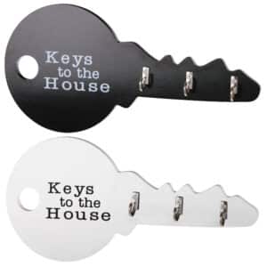 Hanger Key Black/White - 30 x 1 x 15 cm