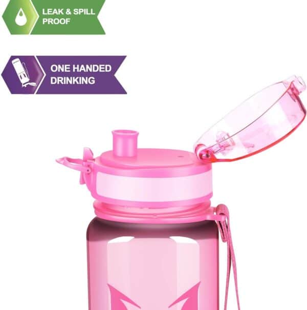 Super Sparrow Tritan Sports Bottle 1000ml Pink Gloss - Image 3